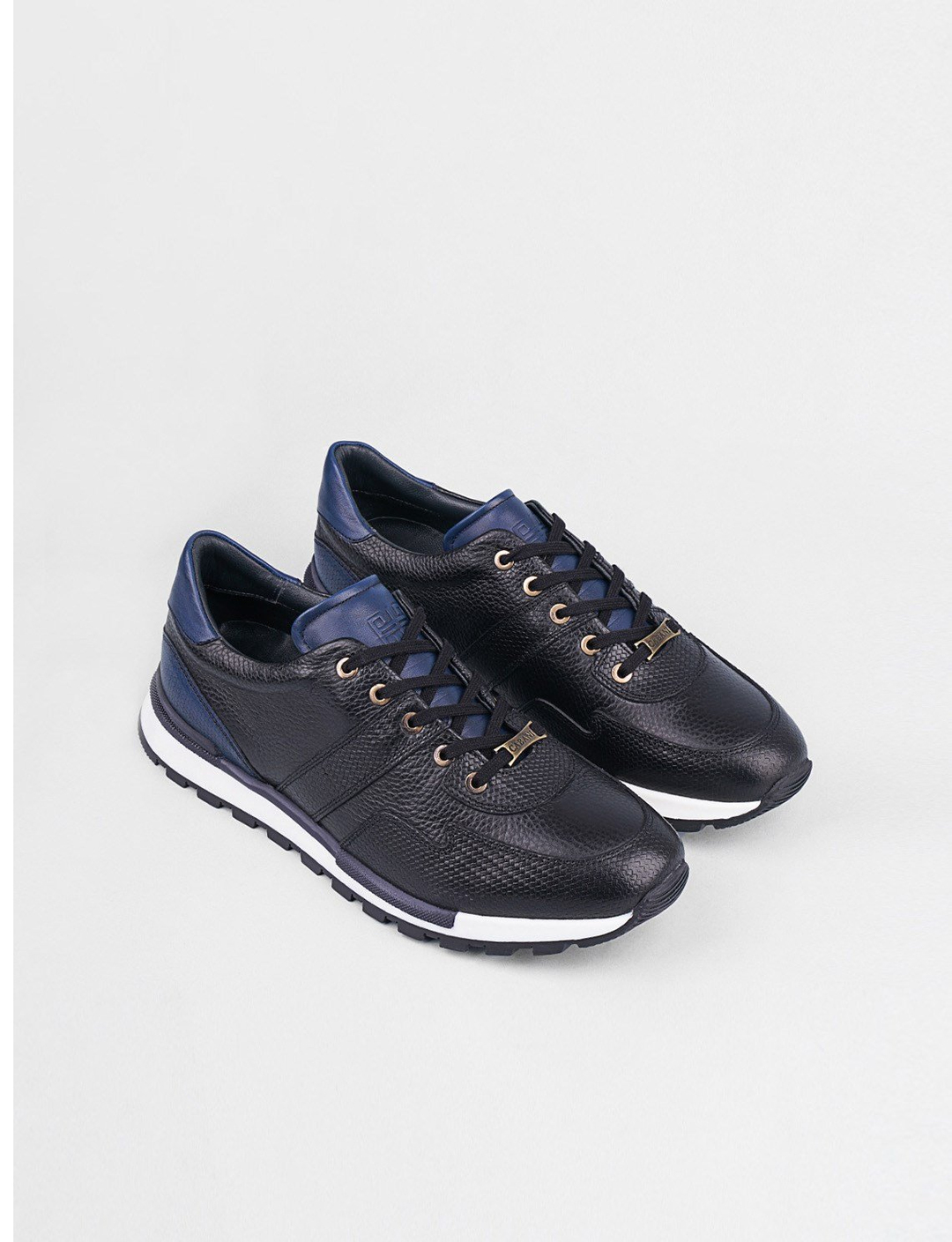 Hakiki Deri Siyah Bağcıklı Erkek Günlük Ayakkabı