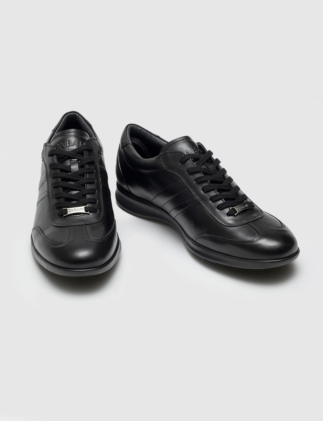 Hakiki Deri Siyah Bağcıklı Kaymaz Erkek Günlük Ayakkabı