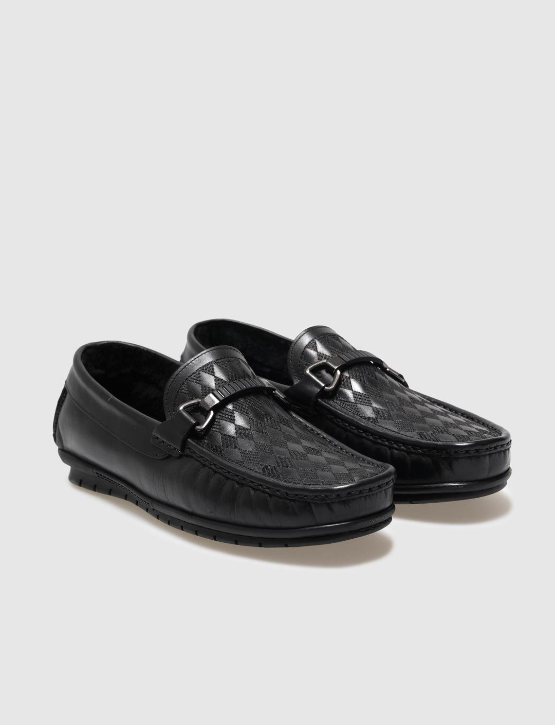 Hakiki Deri Siyah Erkek Ayakkabı