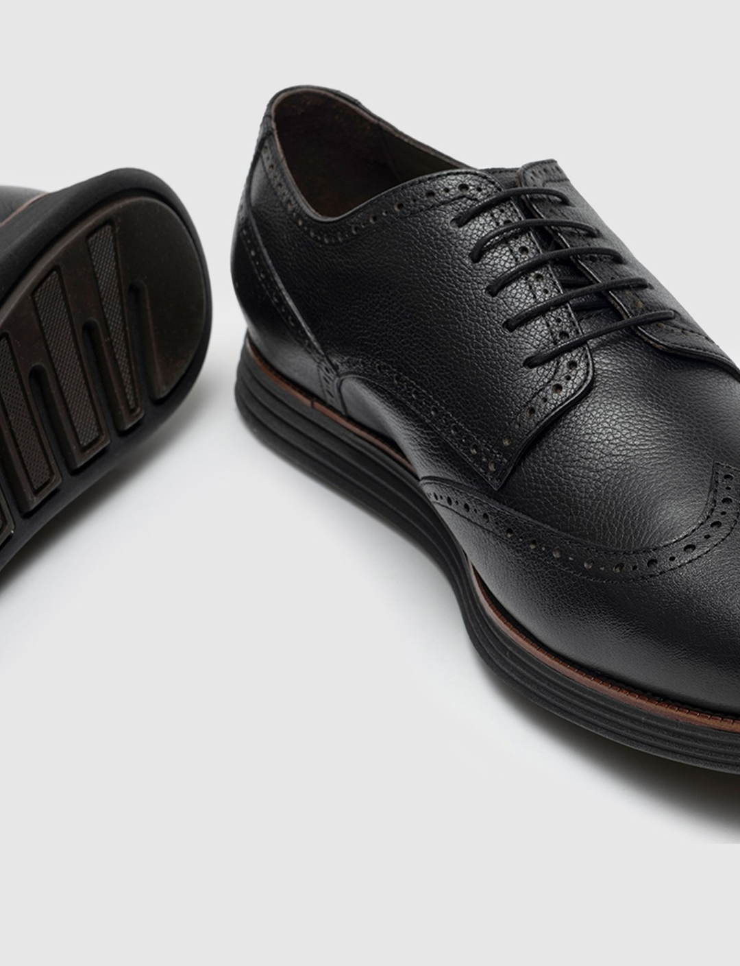 Hakiki Deri Siyah Erkek Ayakkabı