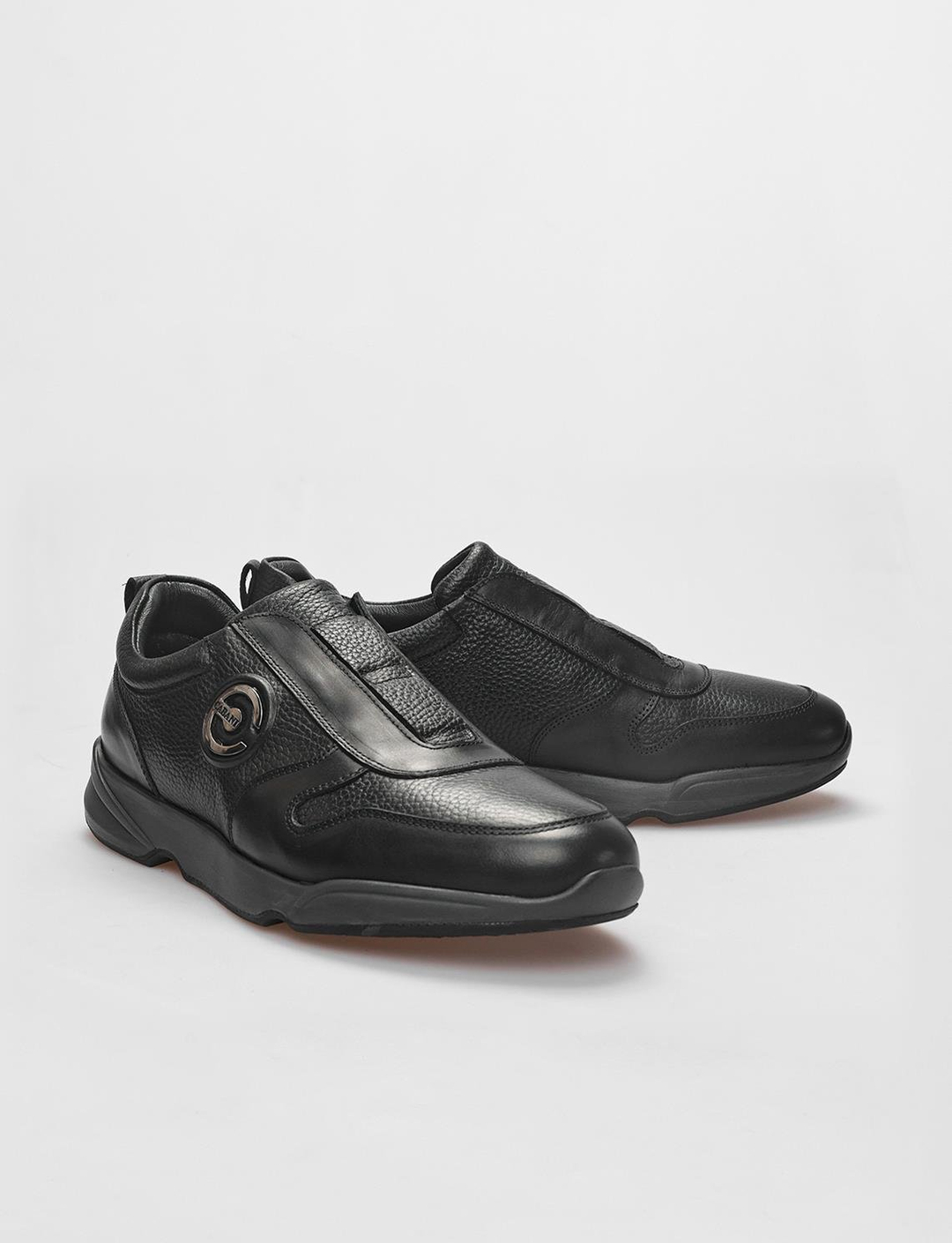 Hakiki Deri Siyah Erkek Ayakkabı