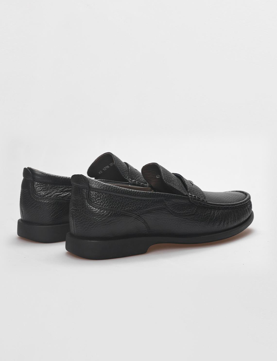 Hakiki Deri Siyah Erkek Ayakkabı