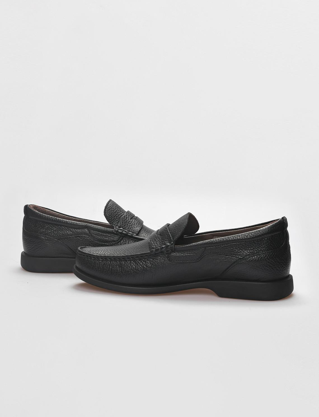 Hakiki Deri Siyah Erkek Ayakkabı