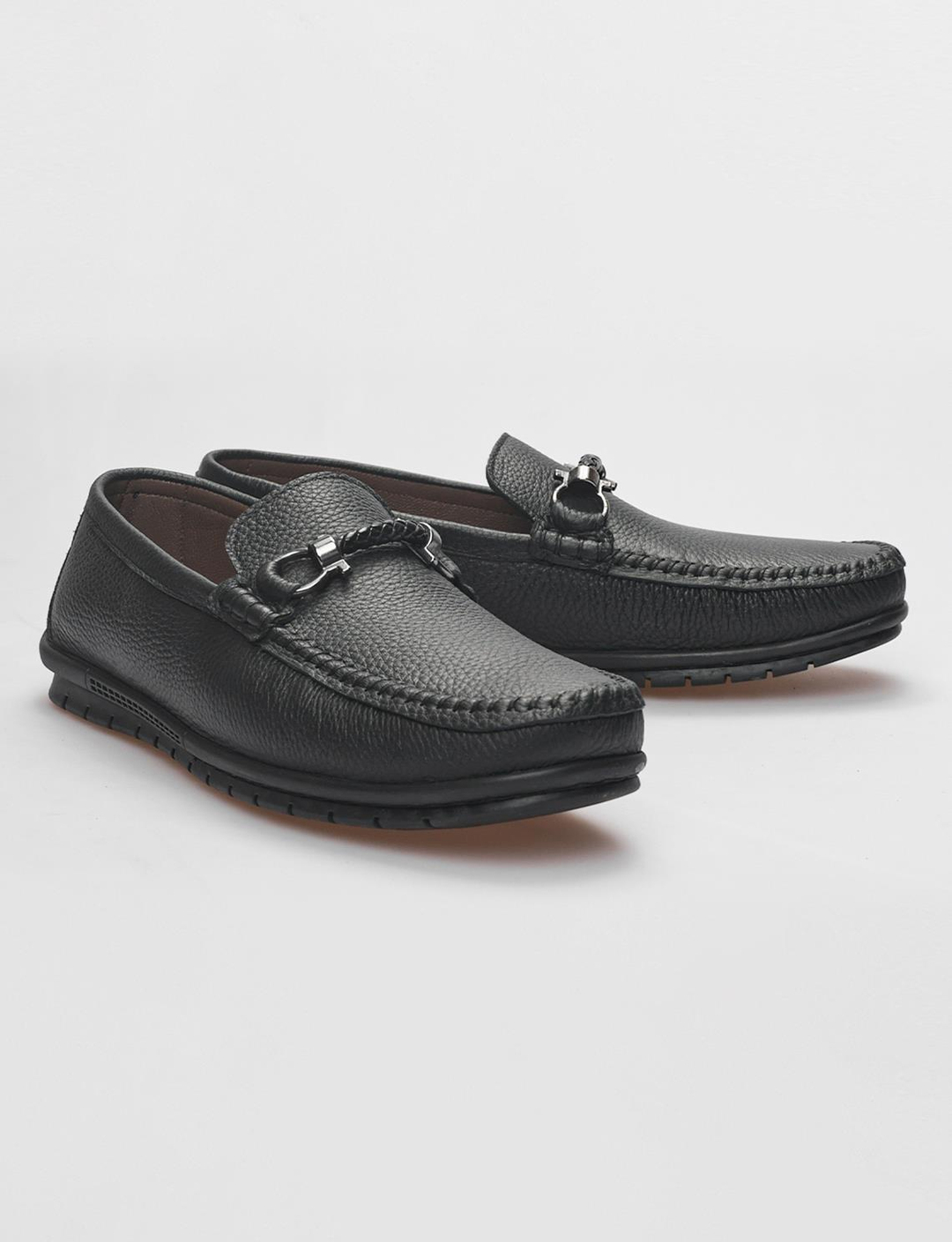 Hakiki Deri Siyah Erkek Ayakkabı