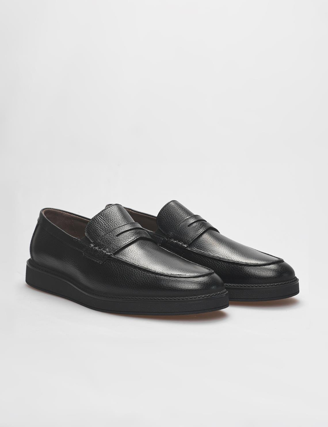 Hakiki Deri Siyah Erkek Ayakkabı