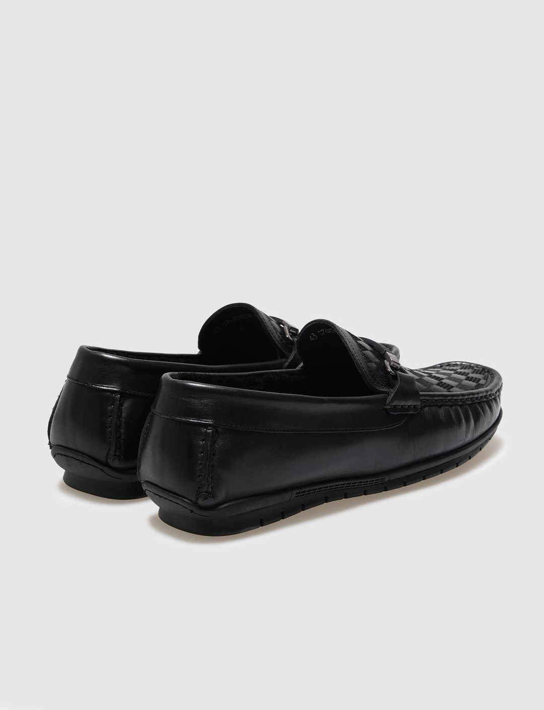 Hakiki Deri Siyah Erkek Ayakkabı