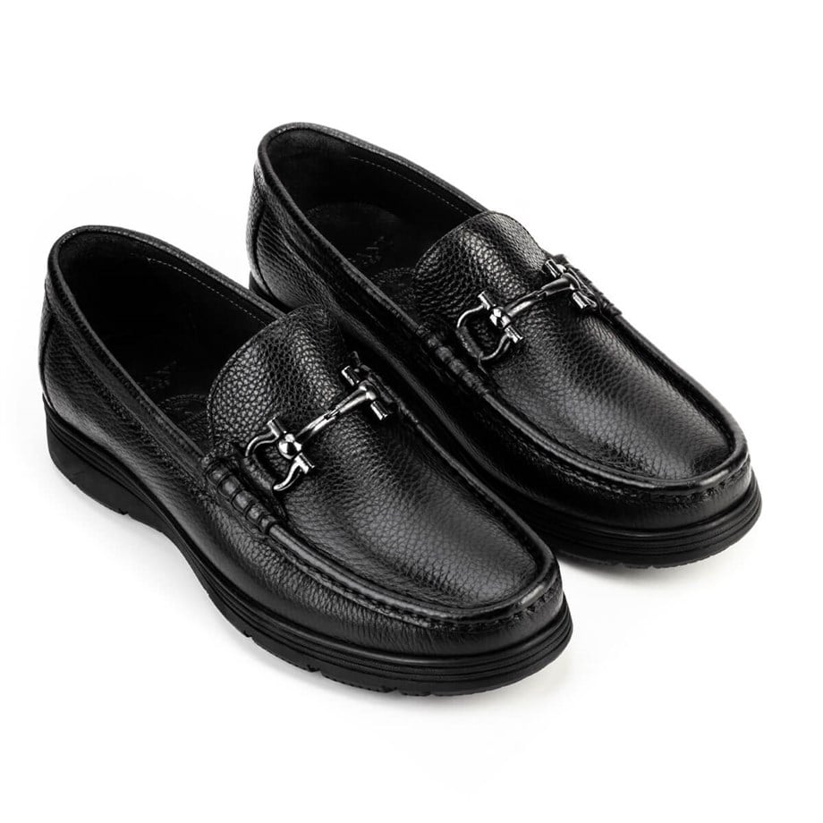 Hakiki Deri Siyah Erkek Ayakkabı