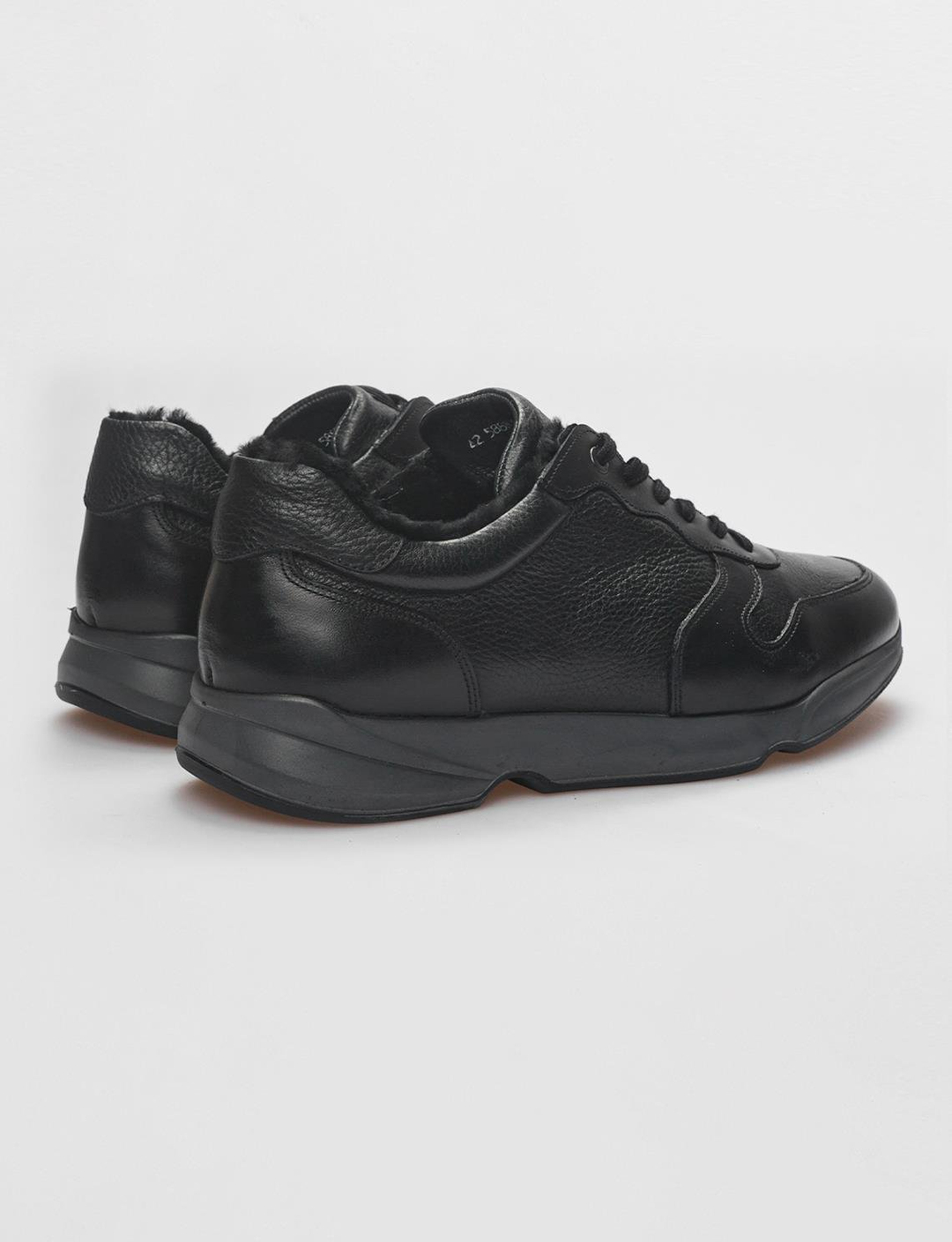 Hakiki Deri Siyah Erkek Ayakkabı