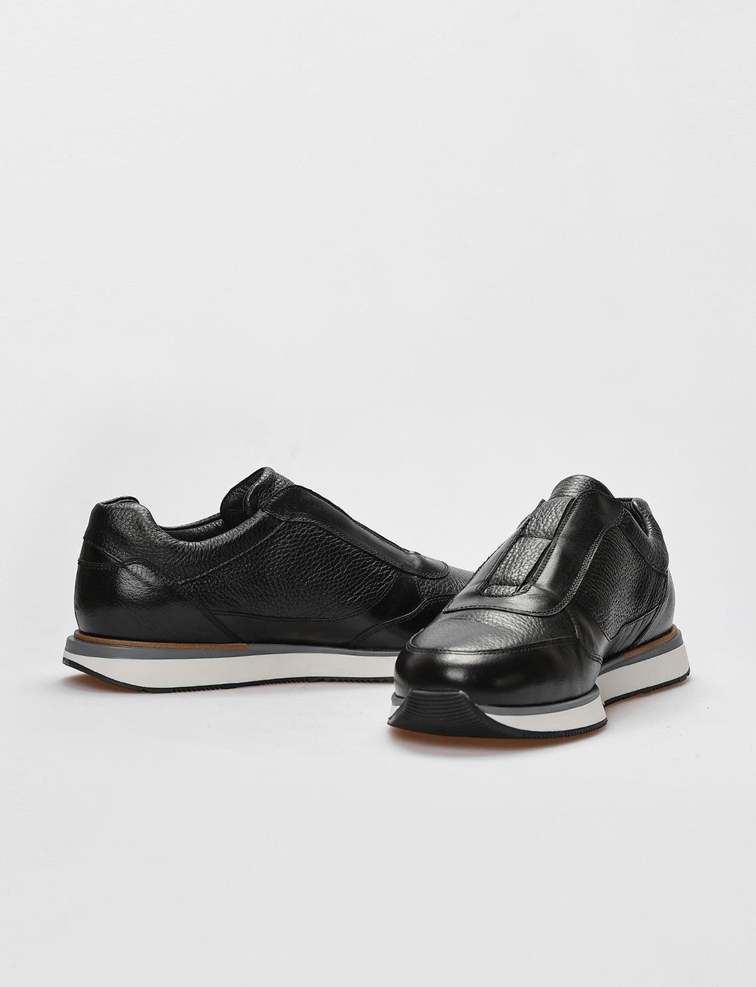 Hakiki Deri Siyah Erkek Ayakkabı