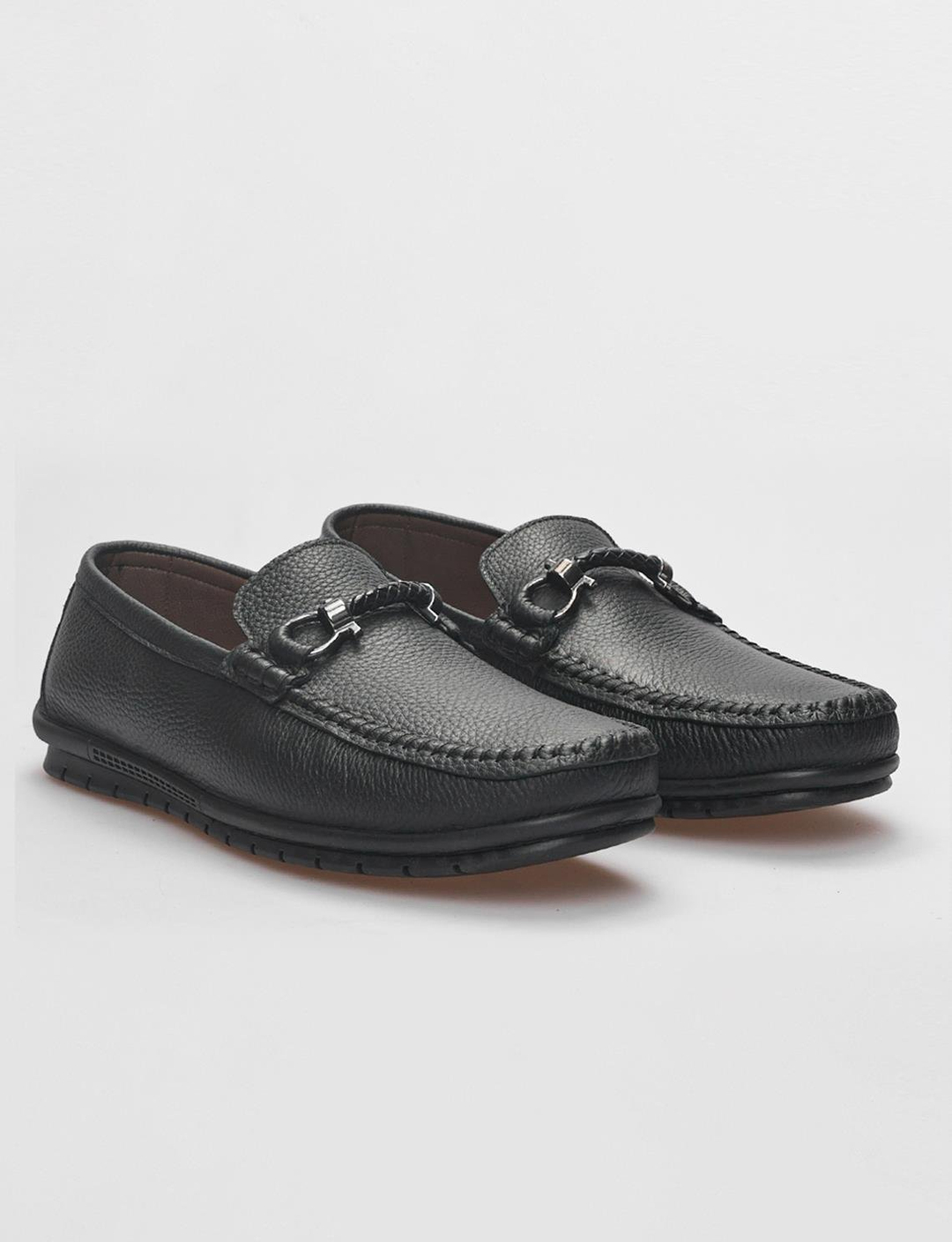 Hakiki Deri Siyah Erkek Ayakkabı