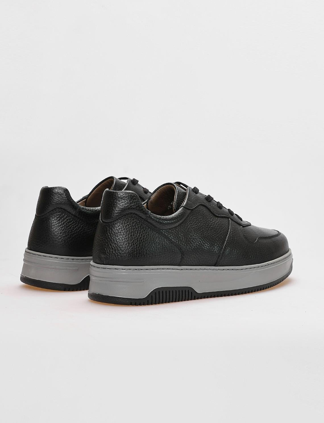 Hakiki Deri Siyah Erkek Ayakkabı