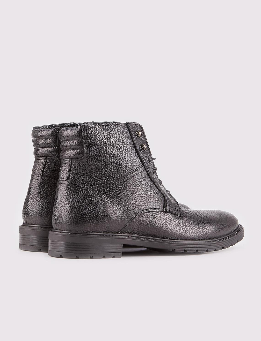 Genuine Leather Black Men Boots