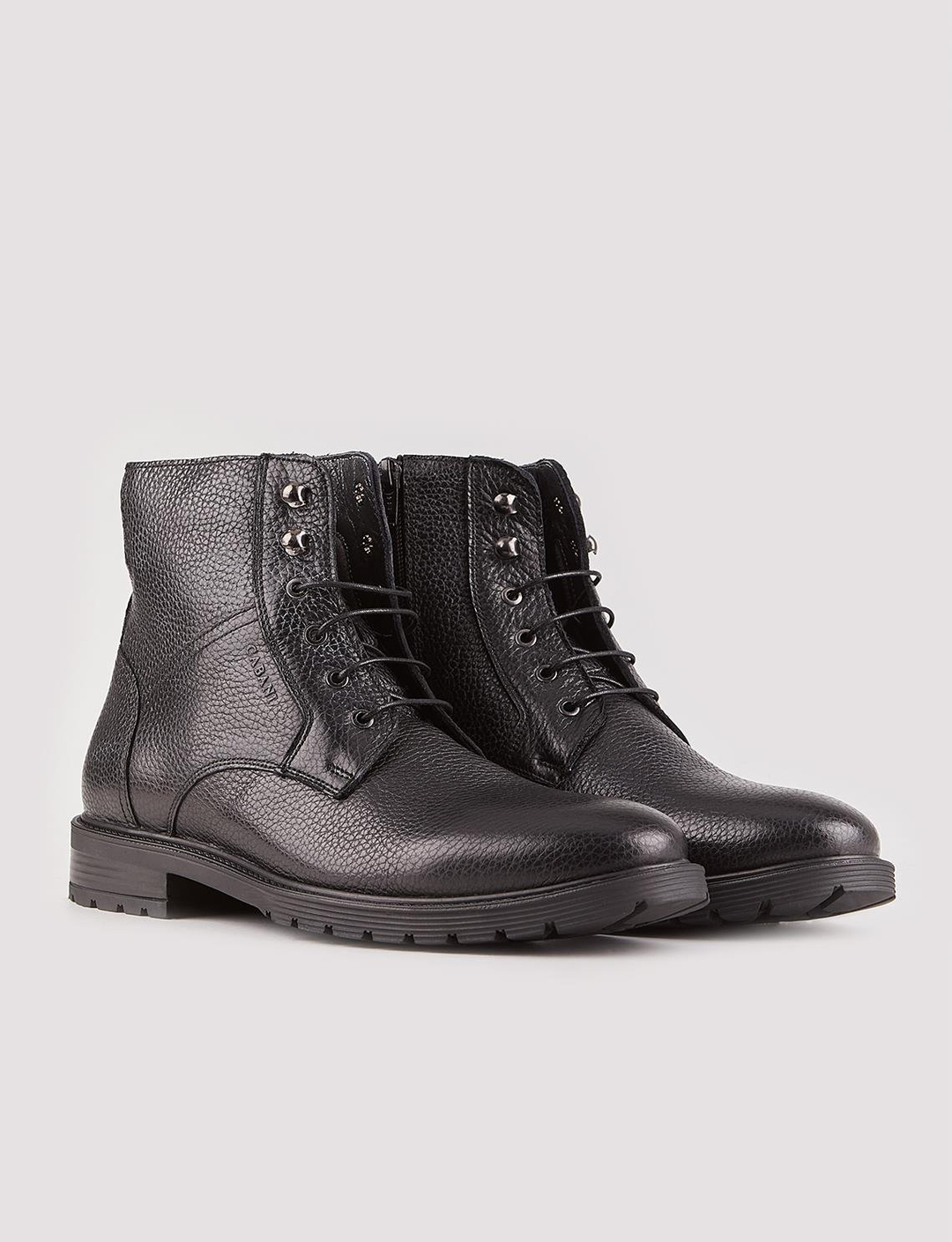 Genuine Leather Black Men Boots