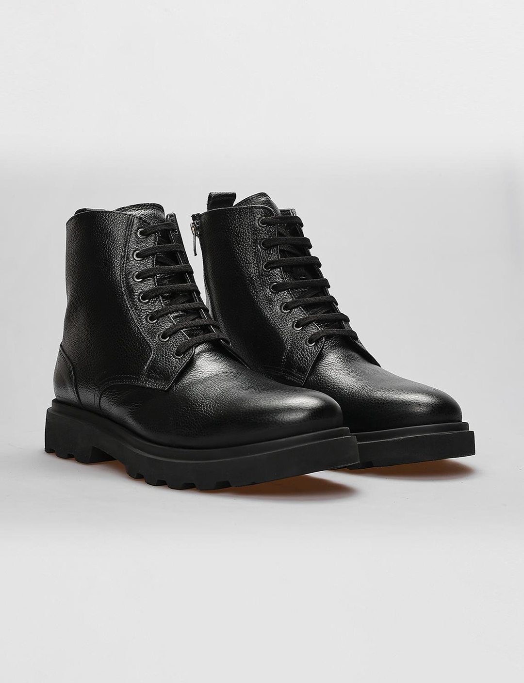 Hakiki Deri Siyah Erkek Bot