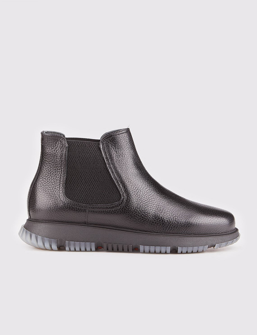 Hakiki Deri Siyah Erkek Bot