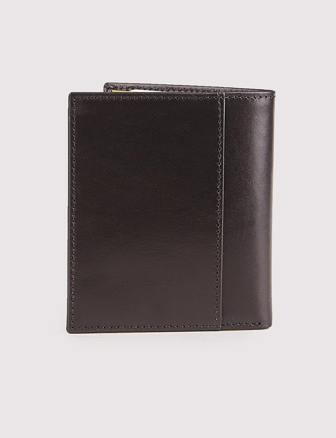 Men Black Genuine Leather Wallet