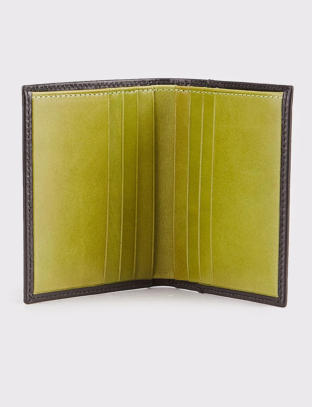 Men Black Genuine Leather Wallet