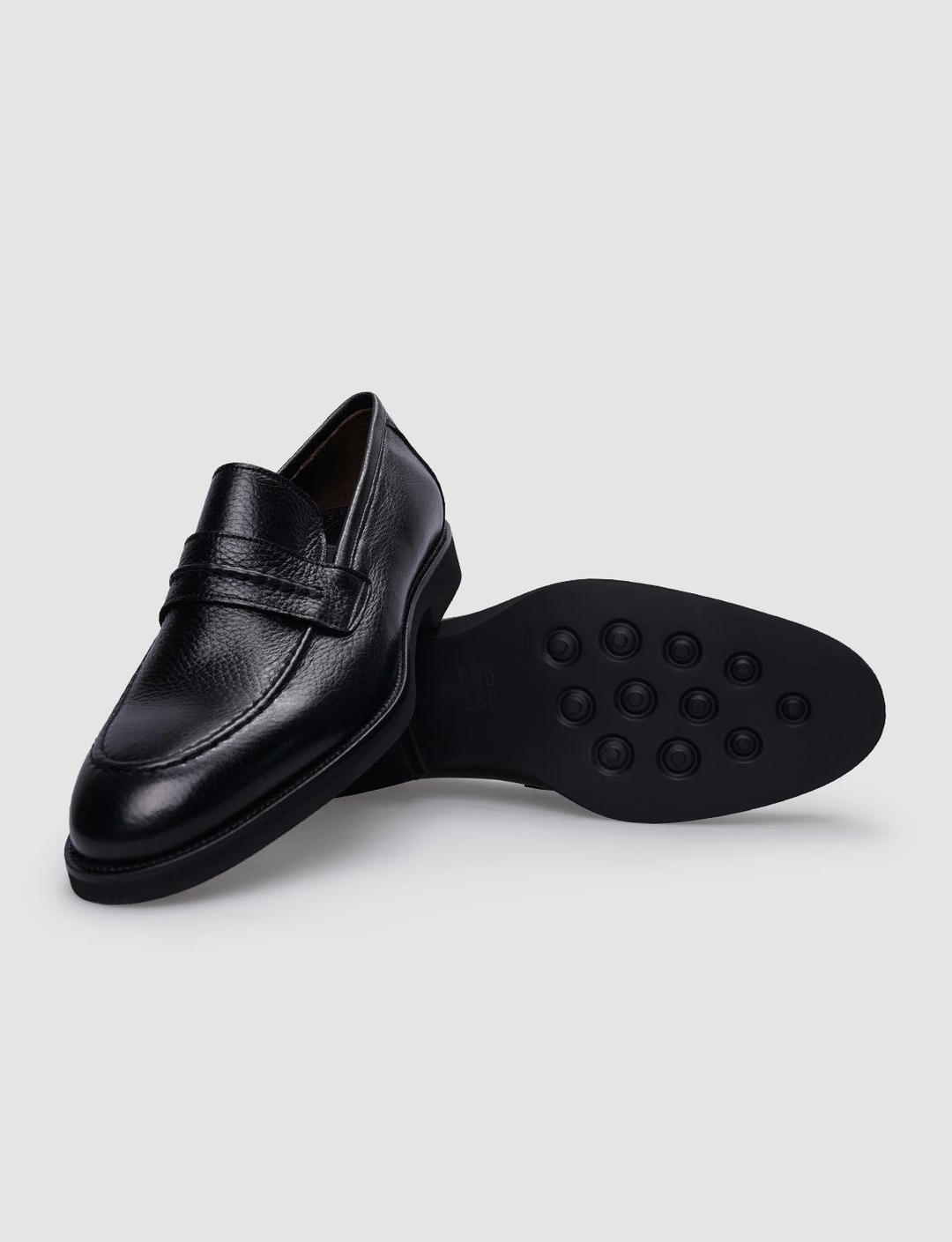 Cabani Kemerli Klasik Erkek Ayakkabı 7888 Siyah