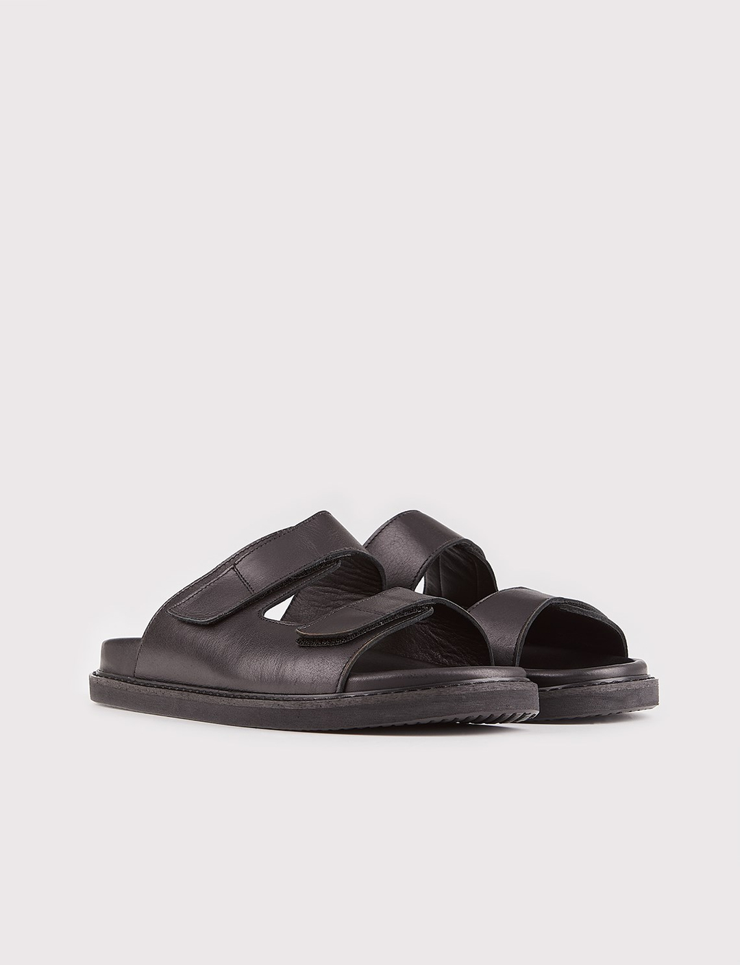 Hakiki Deri Siyah Erkek Terlik