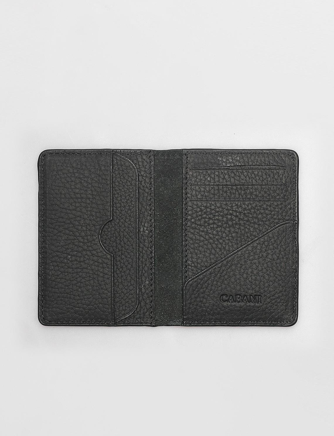 Hakiki Deri Siyah Kartlık