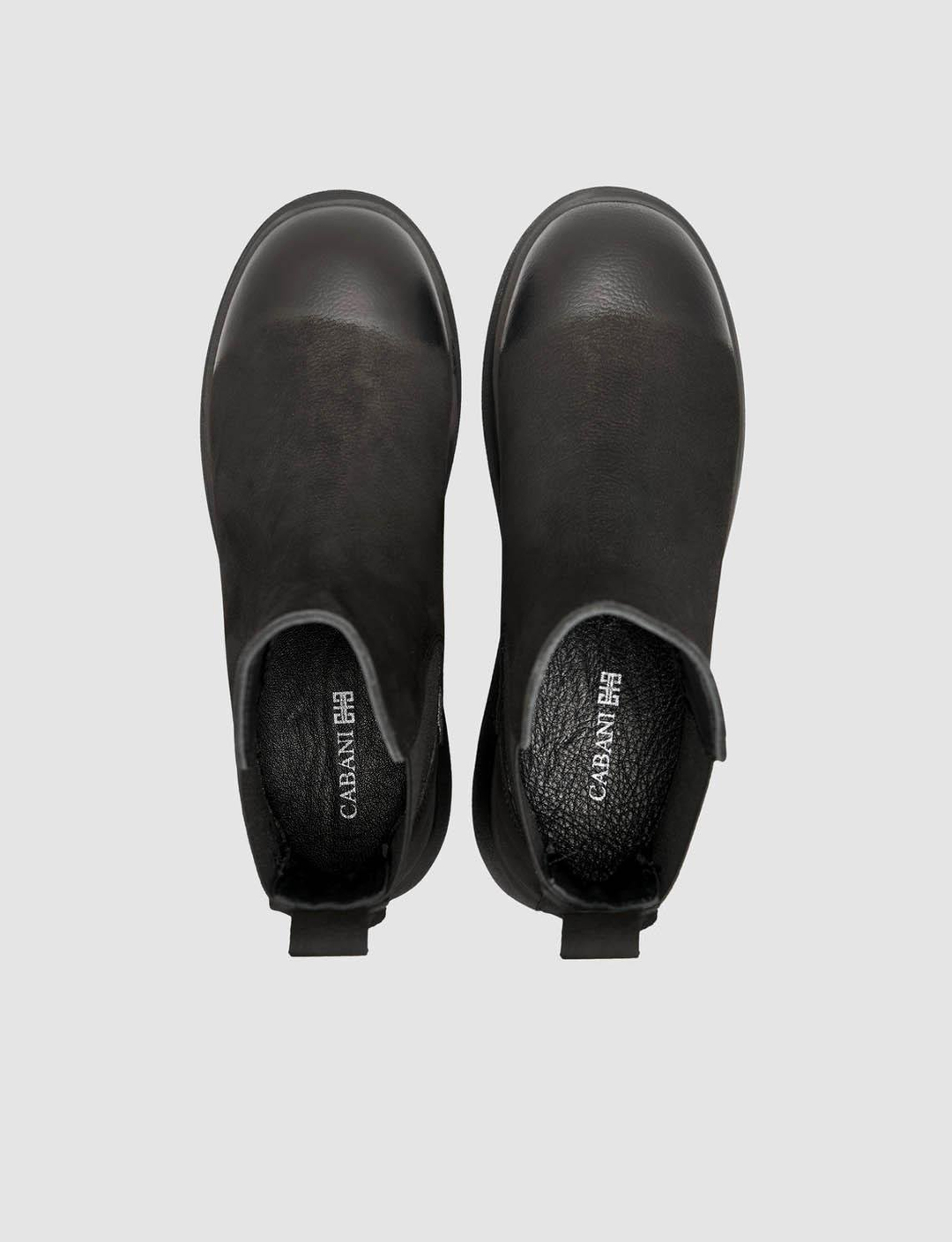 Genuine Leather Black Winter Women's Casual Boots