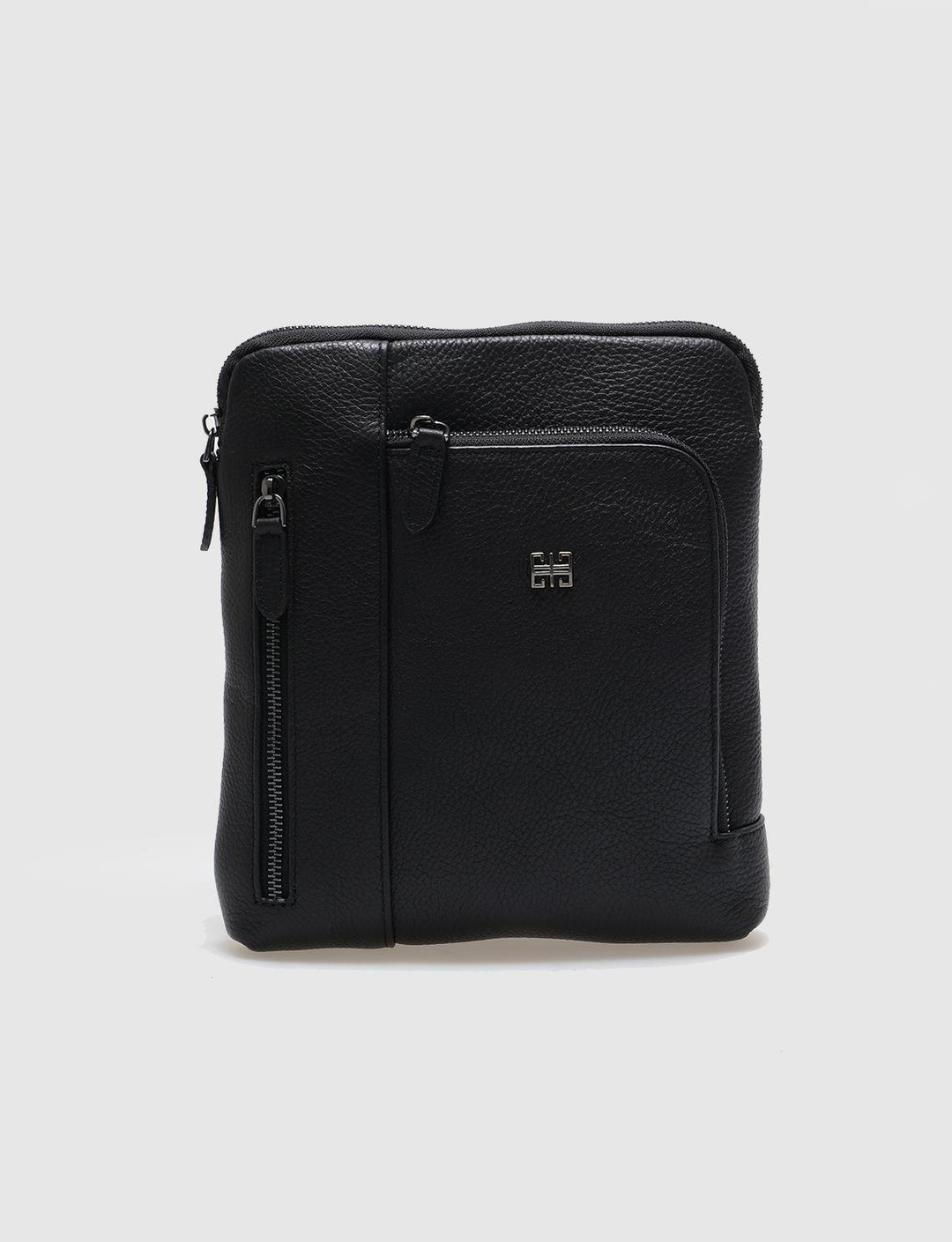 Hakiki Deri Siyah Unisex Çanta