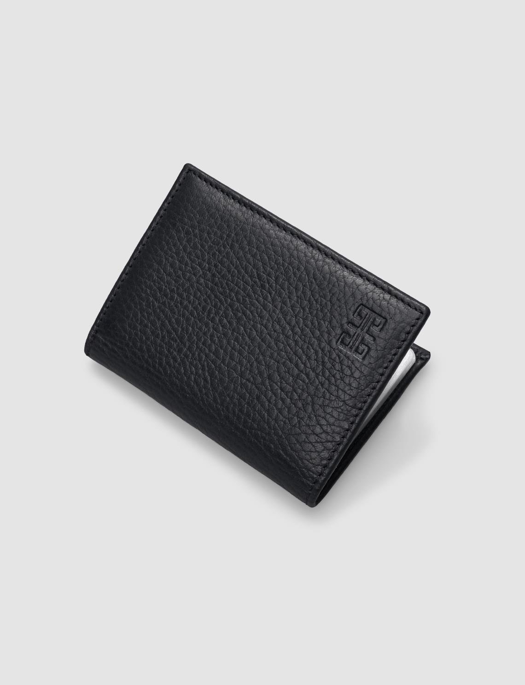 Hakiki Deri Siyah Unisex Cüzdan