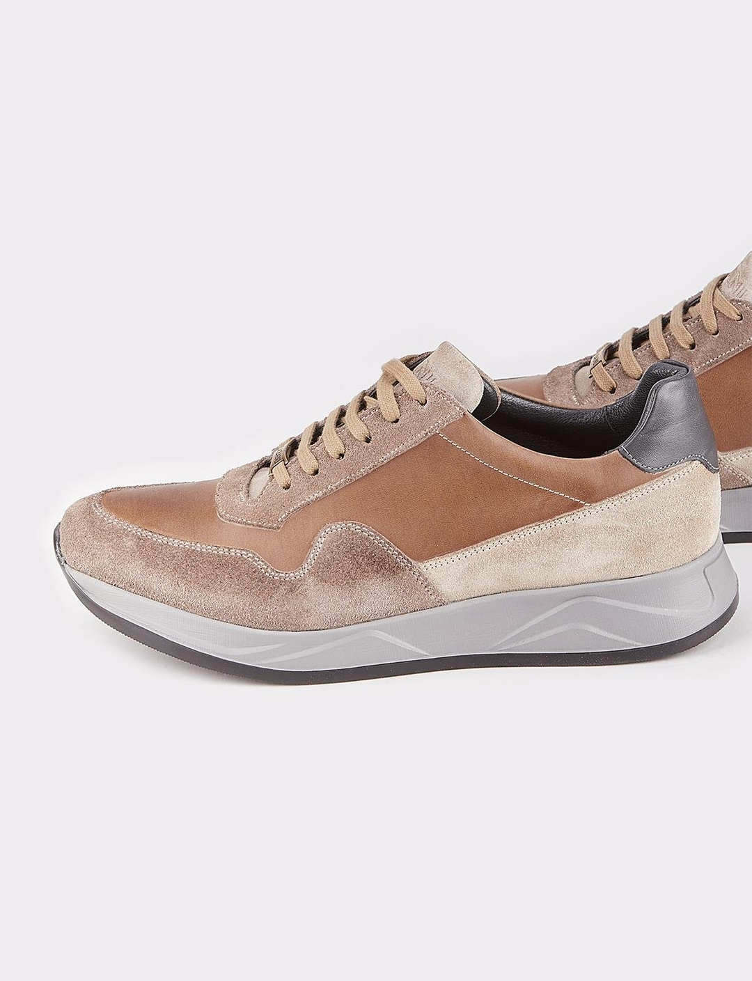 Hakiki Deri Taba Bağcıklı Erkek Ayakkabı