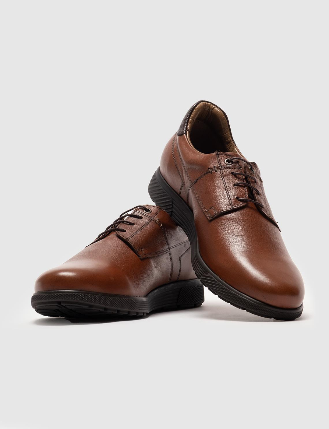 Hakiki Deri Taba Bağcıklı Erkek Günlük Ayakkabı