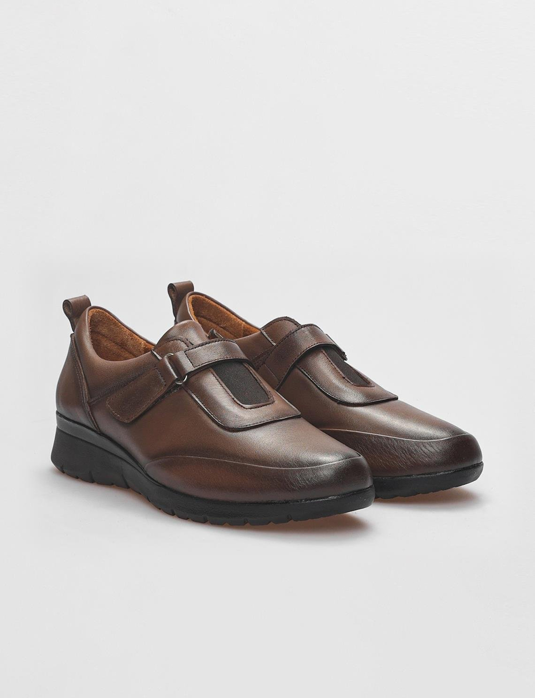 Hakiki Deri Taba Kadın Ayakkabı