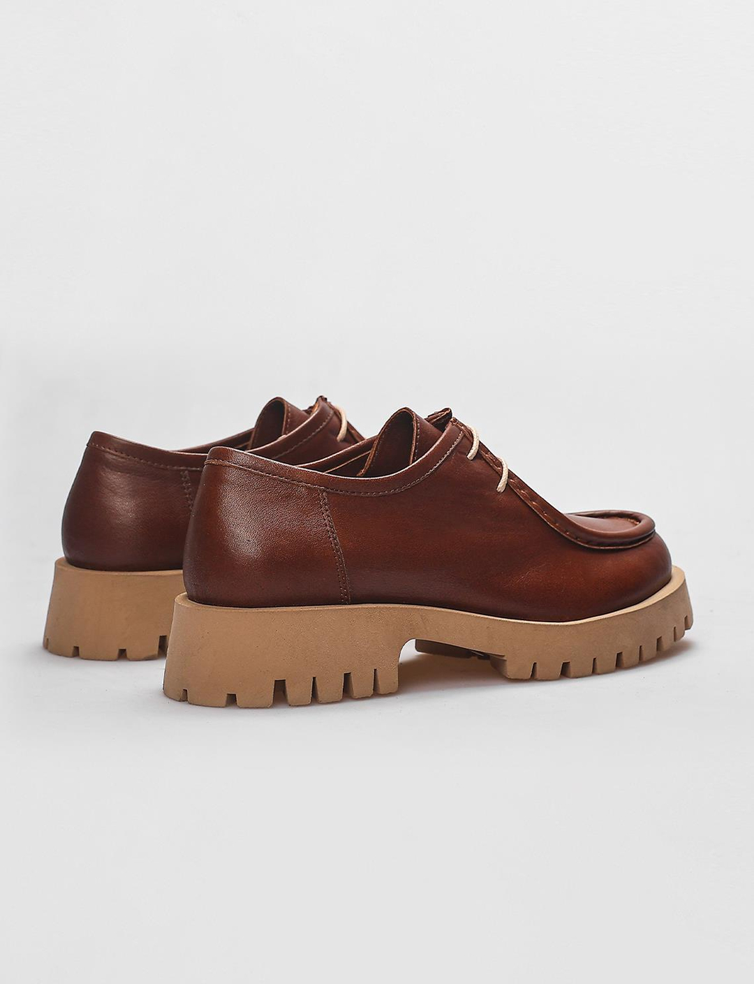 Hakiki Deri Taba Kadın Ayakkabı