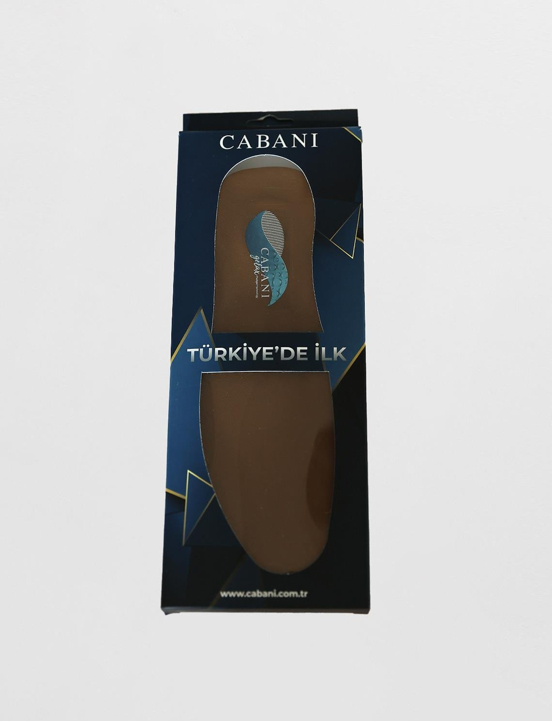 Jel Destekli Deri Hardal Erkek Tabanlık