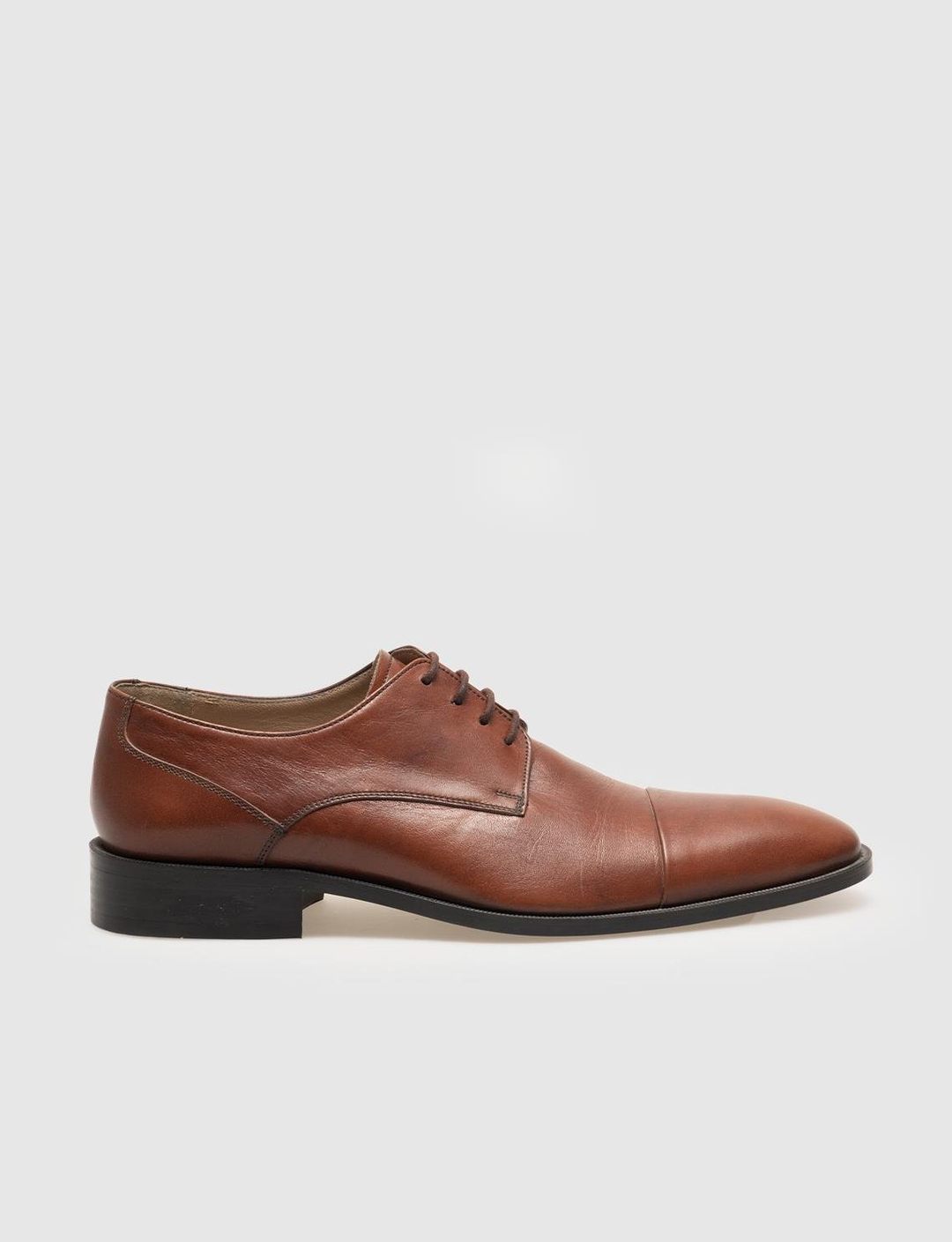 Genuine Leather Brown Lace Up Men Classic Shoes