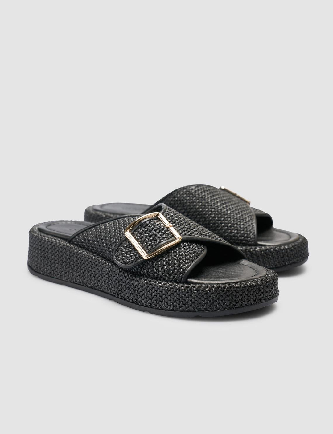 Kumaş Siyah Kadın Terlik