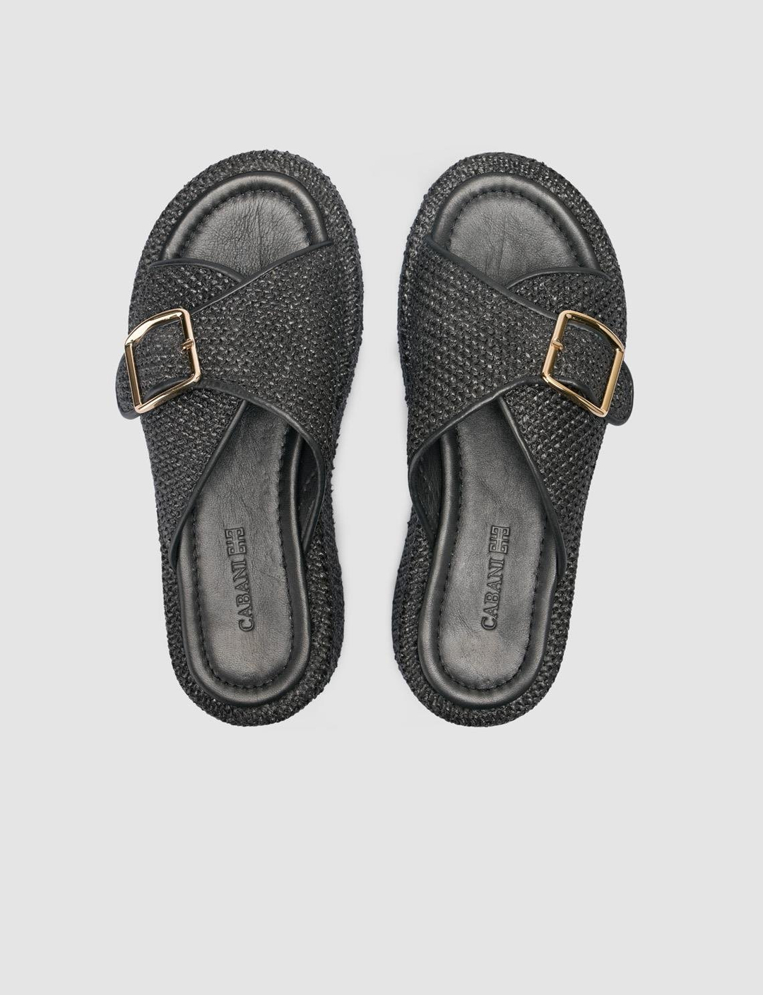 Kumaş Siyah Kadın Terlik