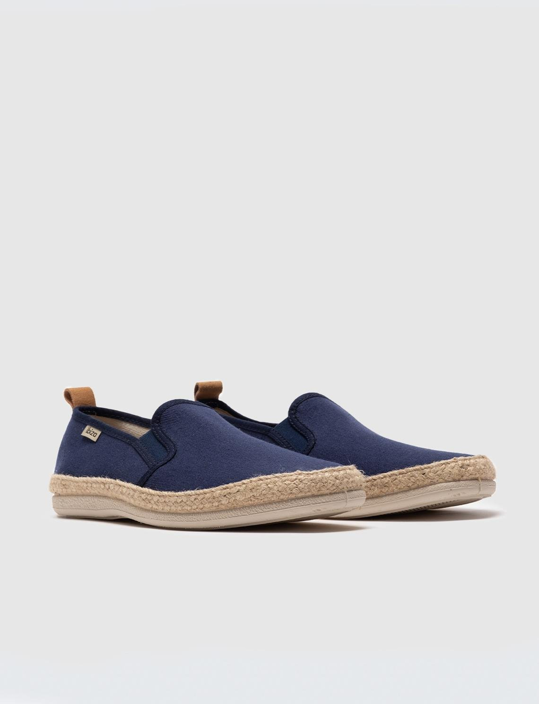 Men Navy Blue Canvas Espadrilles