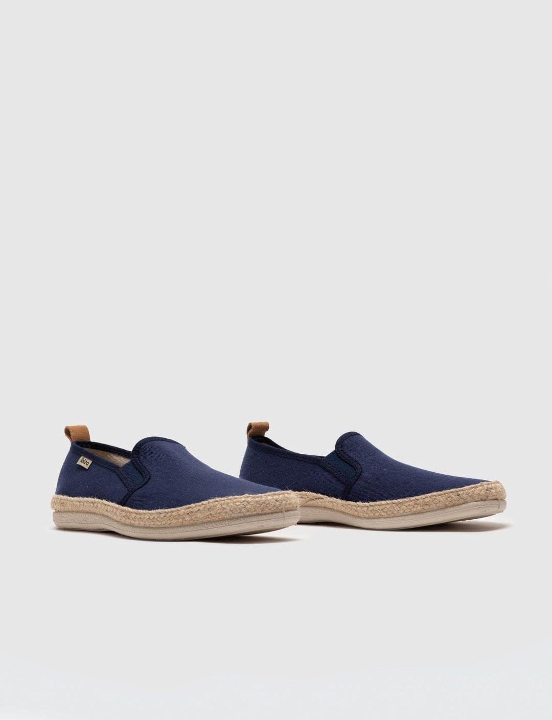 Men Navy Blue Canvas Espadrilles