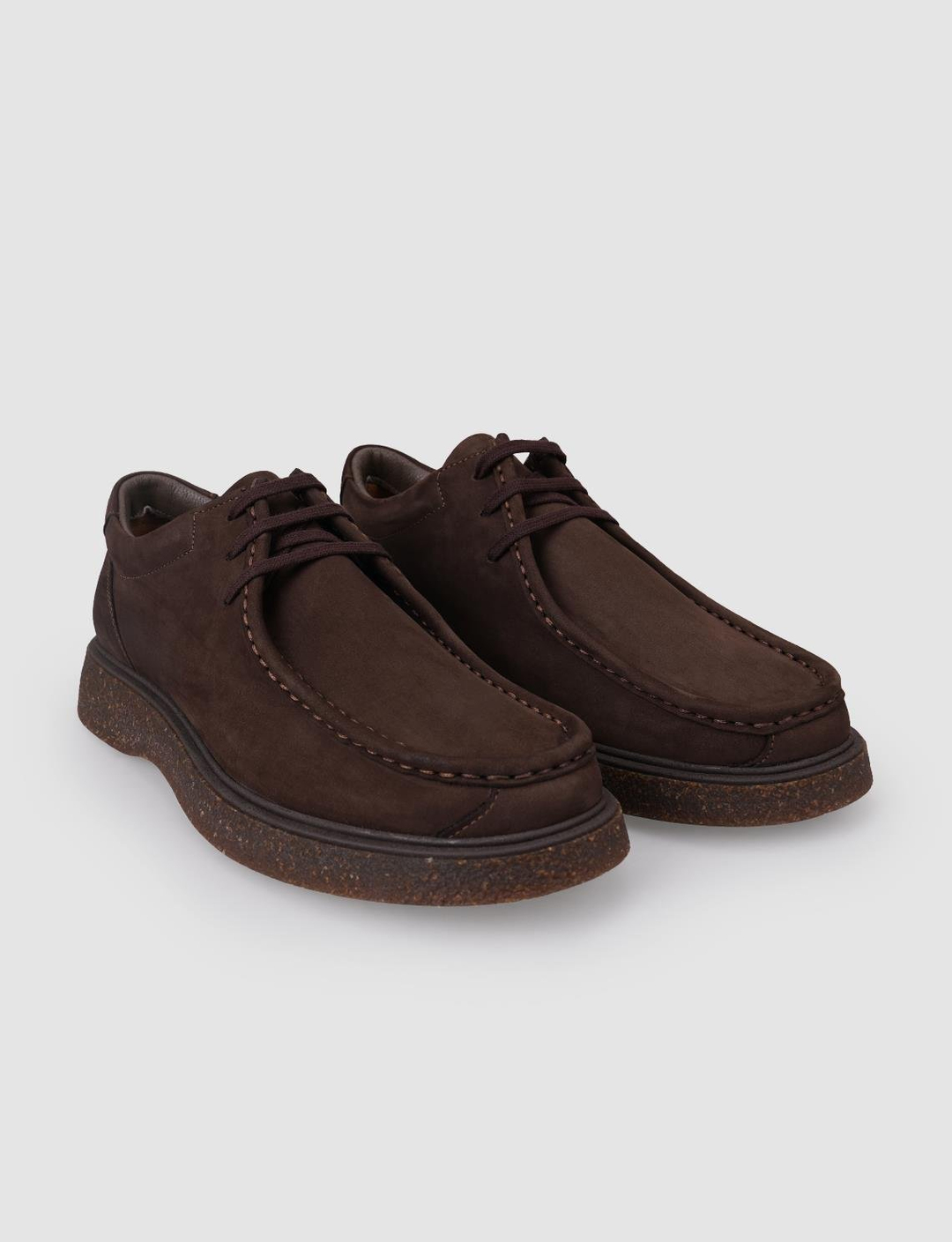 Nubuk Deri Kahverengi Erkek Ayakkabı