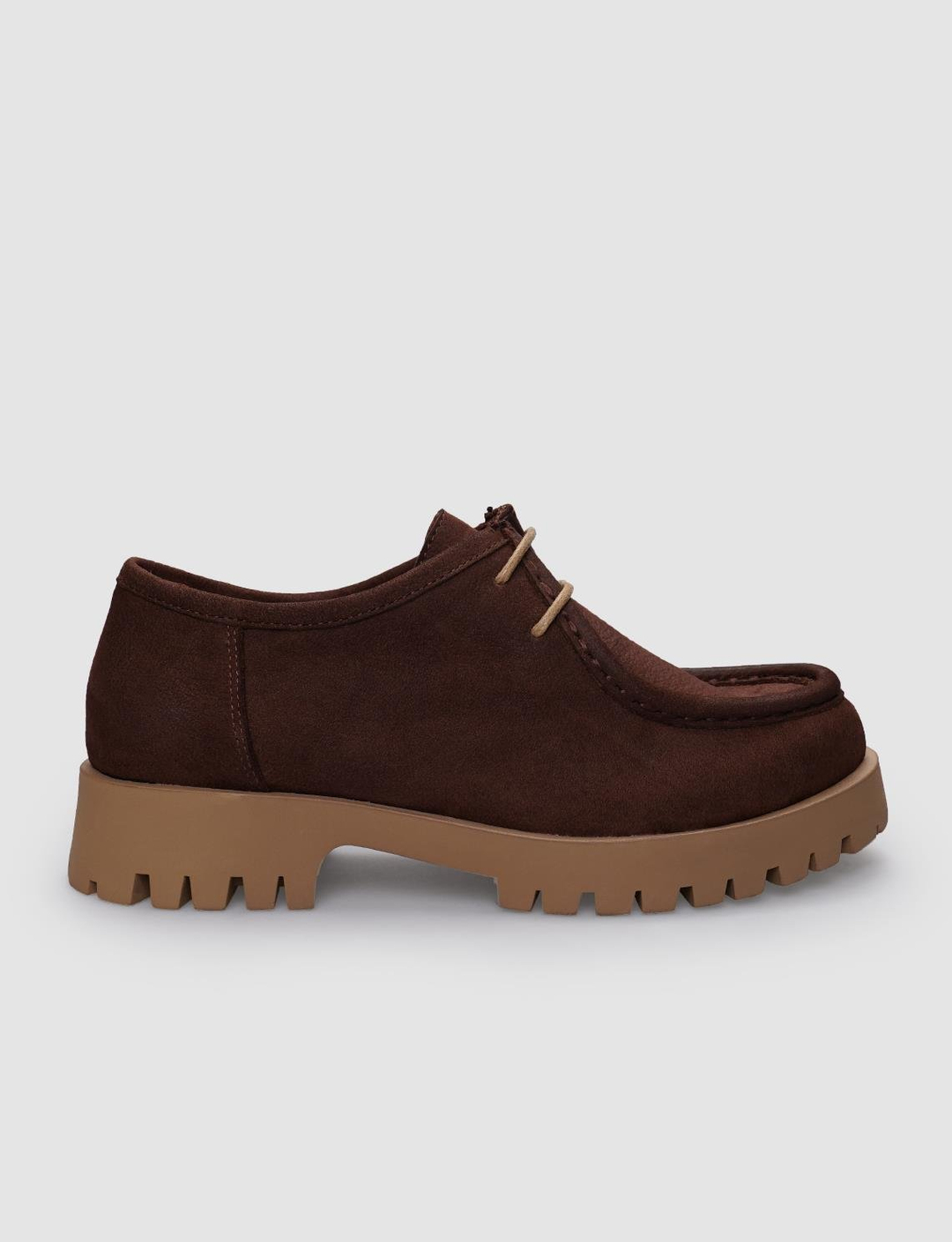 Nubuk Deri Kahverengi Kadın Ayakkabı