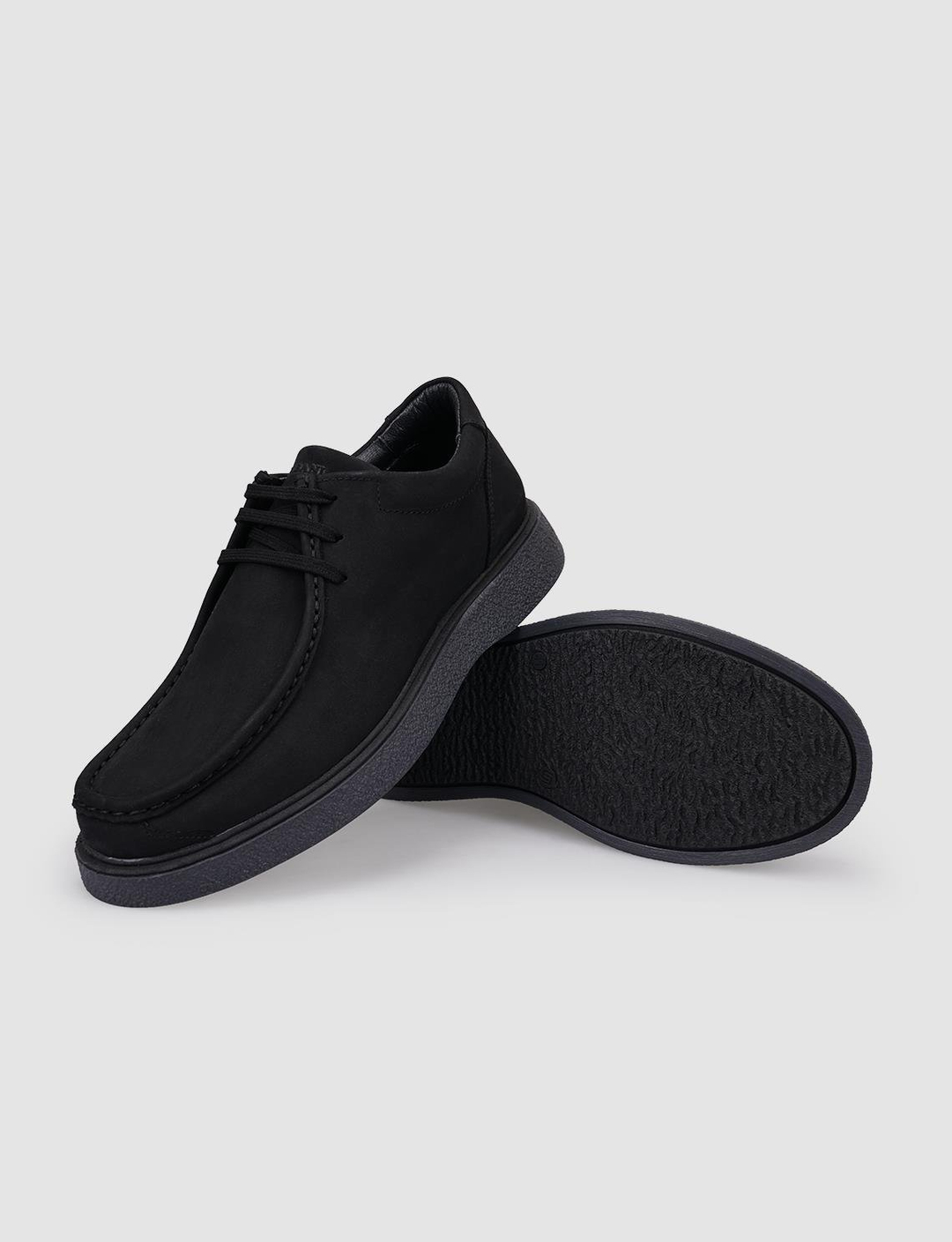 Nubuk Deri Siyah Erkek Ayakkabı