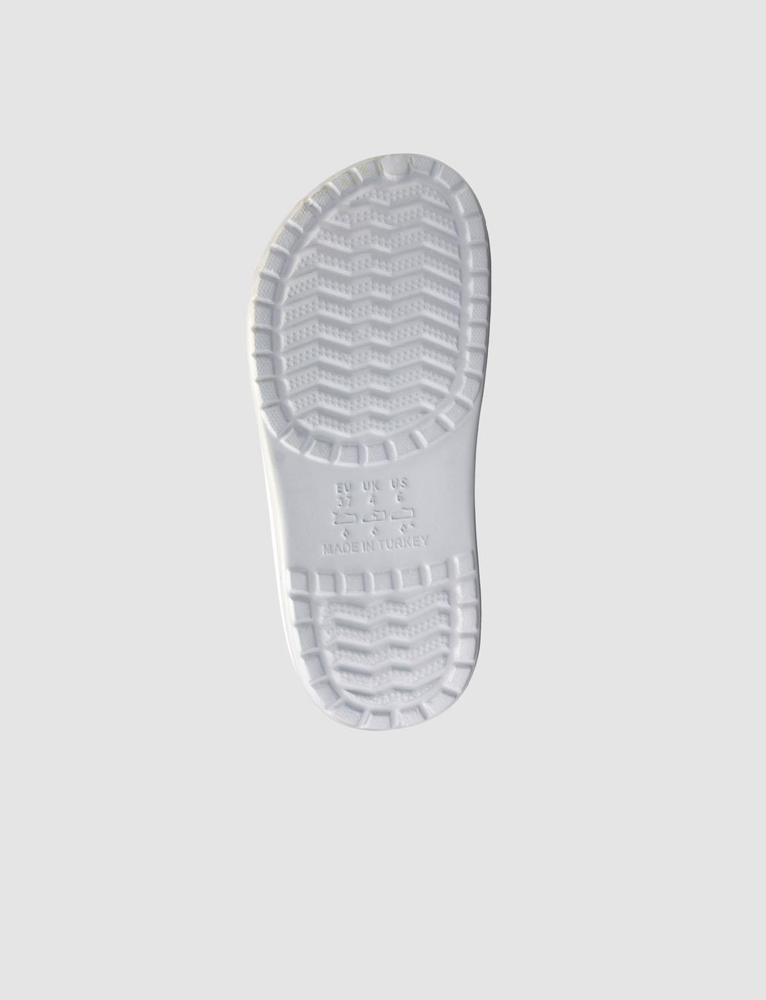 Pu Açık Gri Unisex Terlik