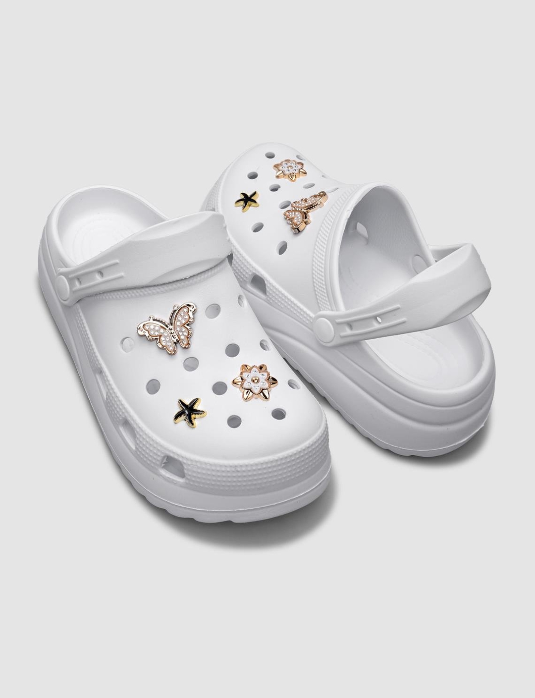 PU Beyaz Kadın Terlik