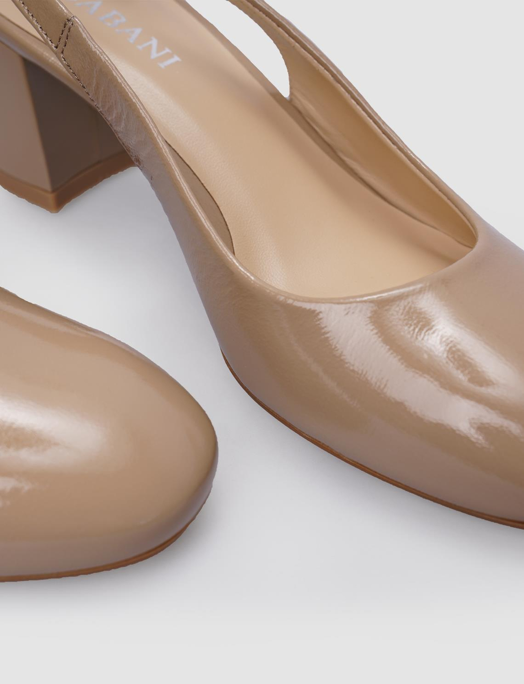 Rugan Hakiki Deri Bej Kadın Ayakkabı