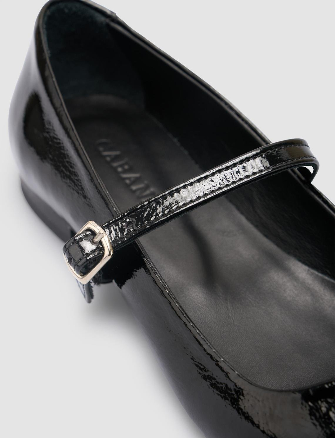 Rugan Hakiki Deri Siyah Kadın Ayakkabı