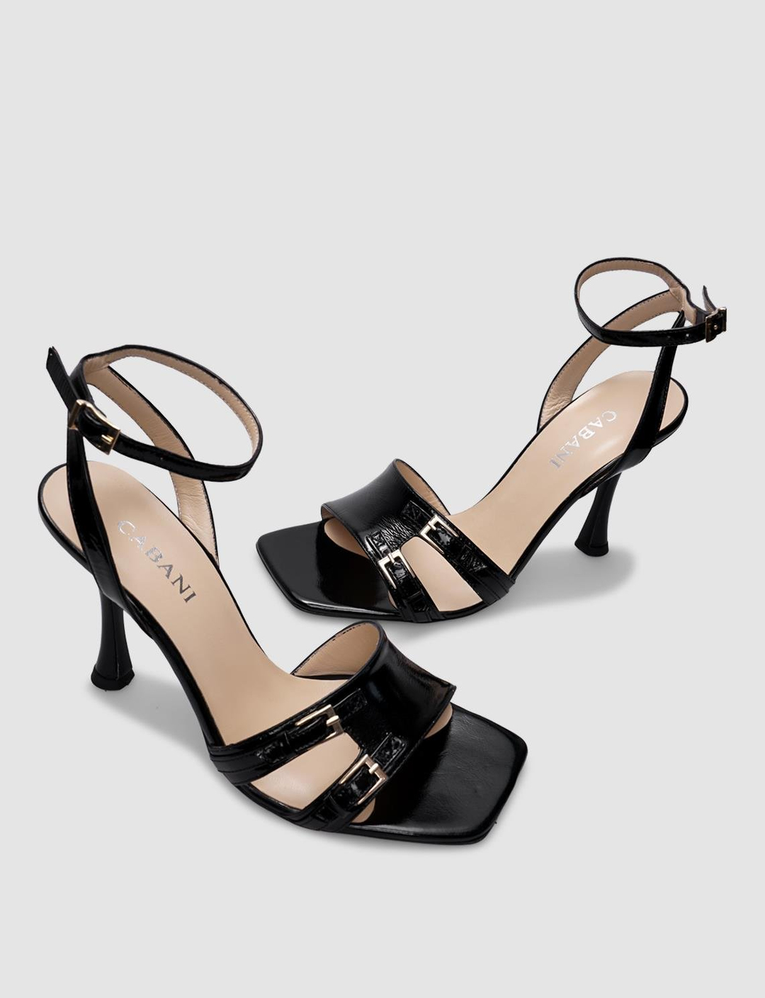 Rugan Hakiki Deri Siyah Kadın Ayakkabı