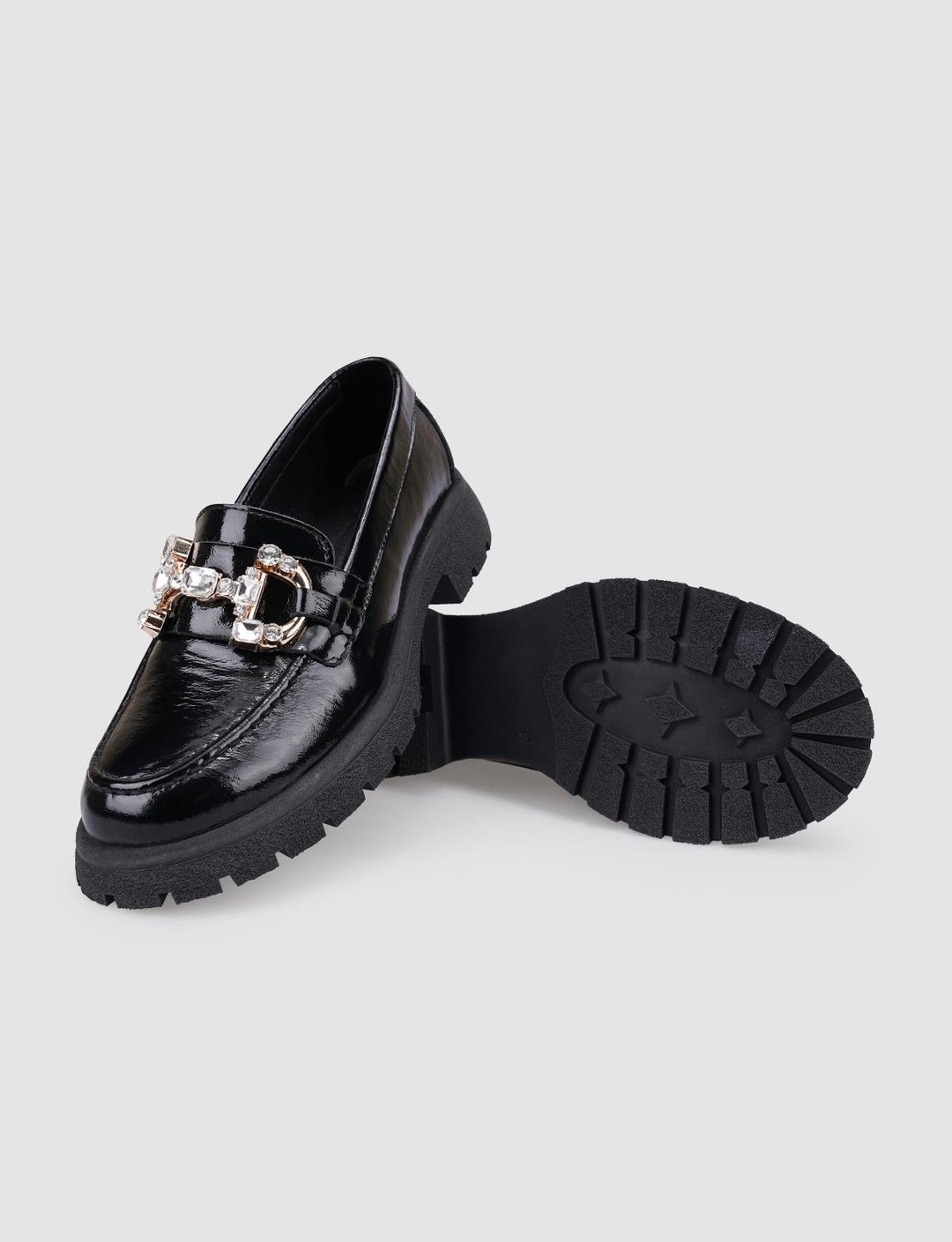 Rugan Hakiki Deri Siyah Kadın Ayakkabı