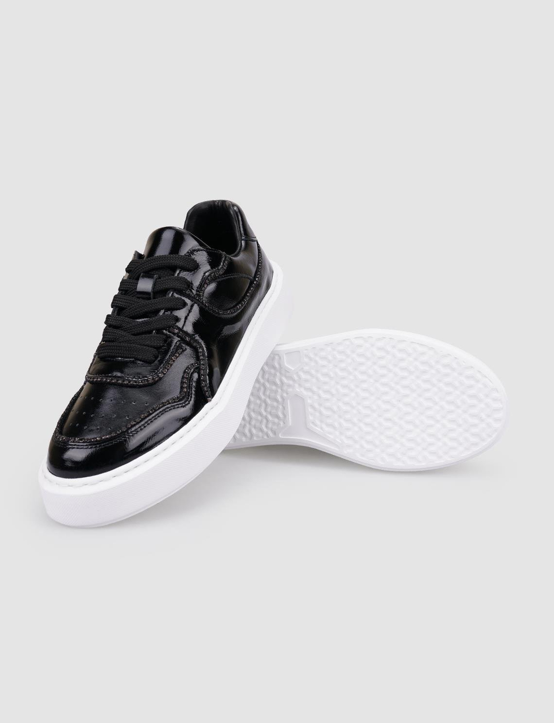 Rugan Hakiki Deri Siyah Kadın Ayakkabı