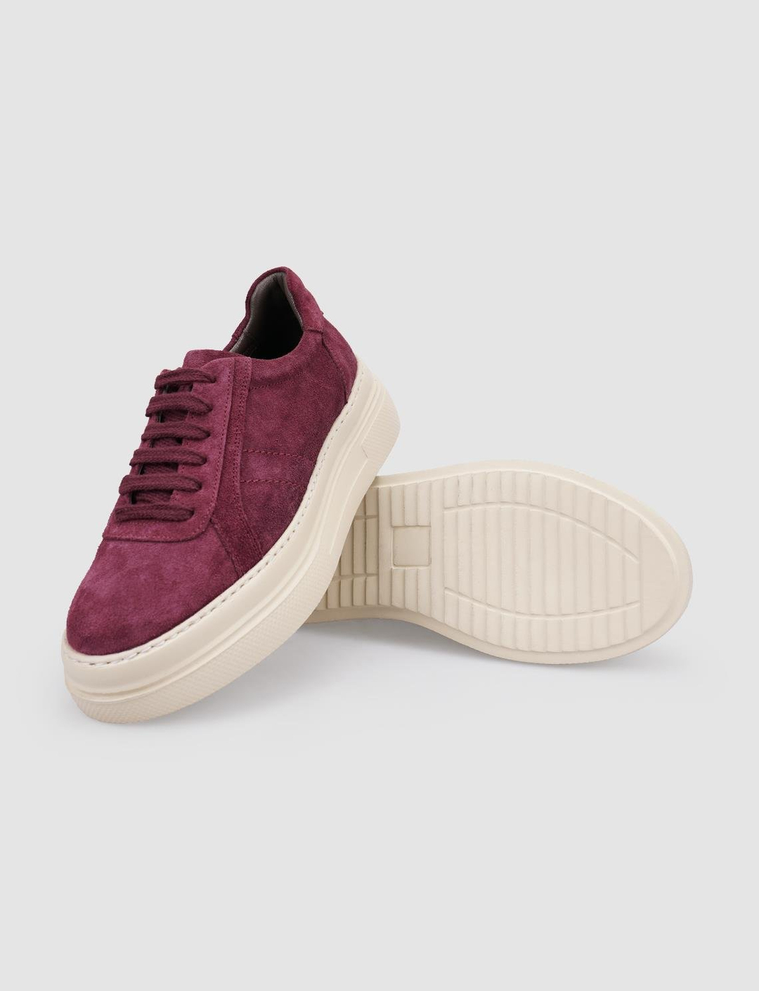 Süet Hakiki Deri Bordo Kadın Ayakkabı