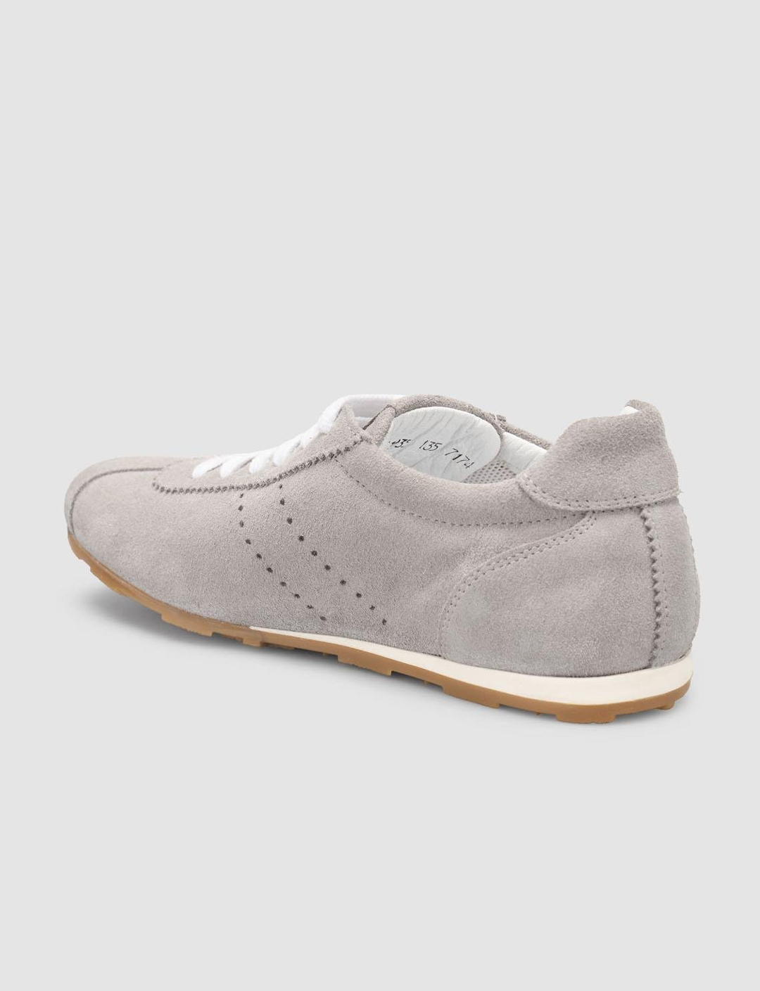 Süet Hakiki Deri Gri Kadın Ayakkabı