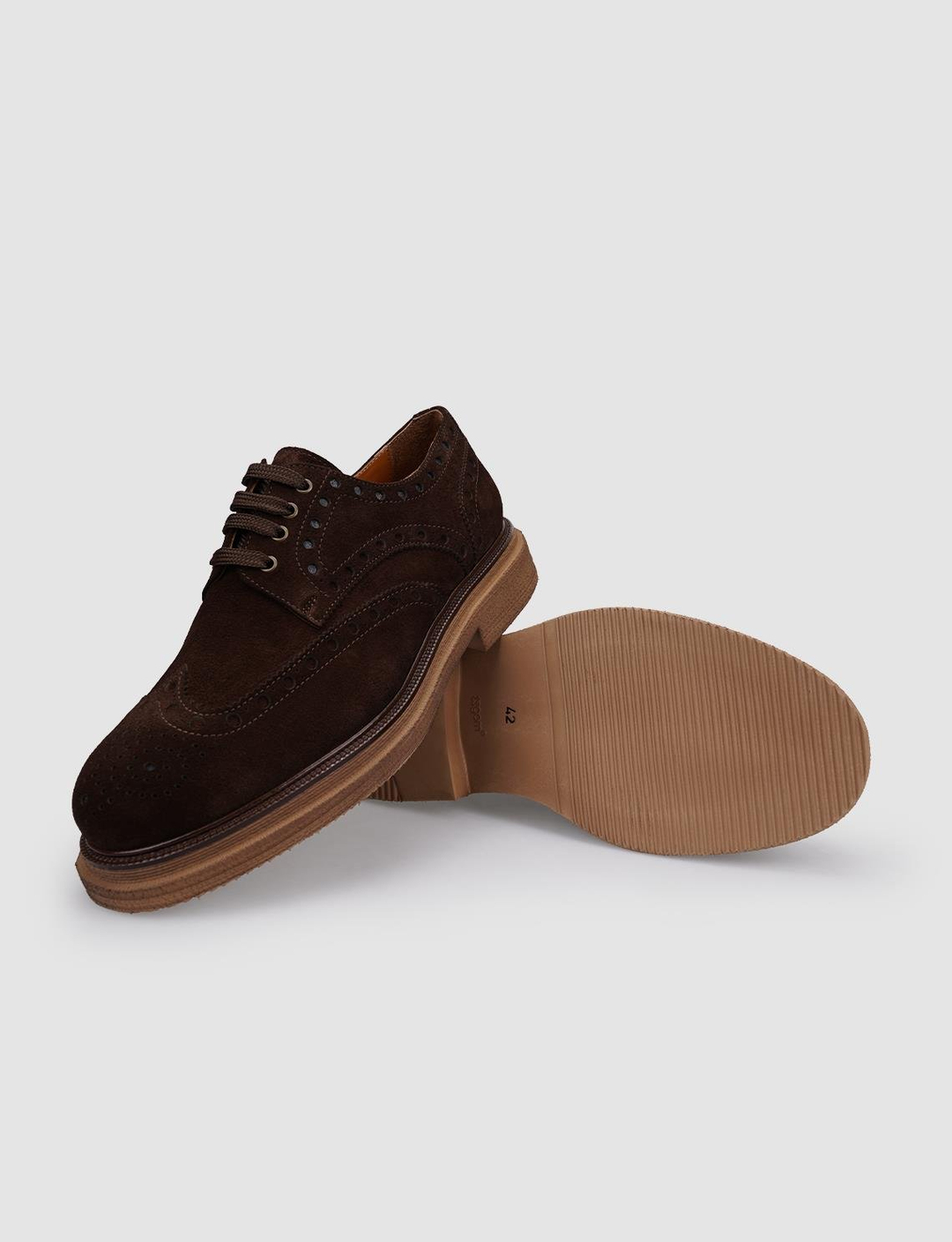 Süet Hakiki Deri Kahverengi Erkek Ayakkabı